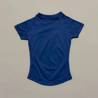 Sport Short Sleeve Top Women Seamless Yoga Leotard Clothing Running Sports T Shirt Gym Yoga Slim Fitness Active Top Tee