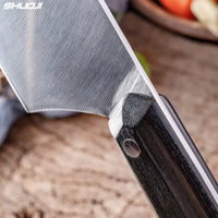 High End Kitchen Knife Lady Best Chef Knife Germany Technology Cooking Slicing Knife Nakiri Knives 5Cr15 Stainless Steel Knife