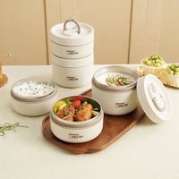 Stainless Steel Vacuum Thermal Lunch Box Insulated Lunch Bag Food Warmer Soup Cup Thermos Containers lunch box for kids tupper