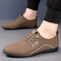 Leather Shoes for Men Fashion Soft Sole Men Loafers Comfortable Lightweight Walking Shoes Men Flats Moccasins Zapatillas Hombre