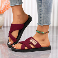 Women Slippers Fashion Hollow Slippers Lightweight Breathable Shoes Women Comfortable Beach Vacation Style Sandals Slides Women