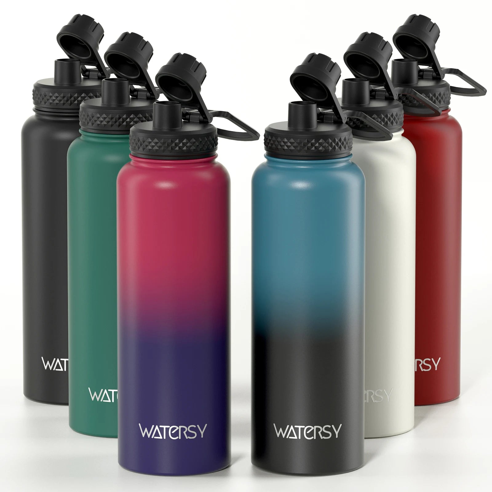 WATERSY 15oz/32oz Stainless Steel Thermal Mug with Handle, Large Capacity Insulated Tumbler Cup, Vacuum Flask Water Bottle