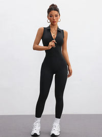 Back-Hollowed-Out Mesh One-Piece Yoga Dress Feminine Hip-Lifting Exercise One-Piece Long Pants Fitness Fashion clothing