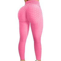 Workout Yoga Leggings Pants Butt Lifting Scrunch Booty Leggings Tummy Control Women High Waisted Gym Tights Anti Cellulite