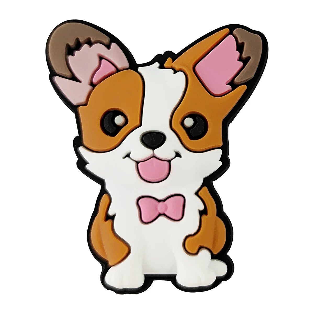 Cute Animals Dog Shoe Charms Pin for Crocs Accessories Charms Clogs Bubble Slides Shoe DIY Shoe Decoration Party Gift