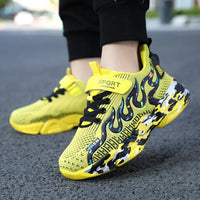 Spring Fall Kids New Shoes for Boys Girls Child Sneakers Casual Shoes Breathe Flats Running Boys Sports Shoes Teen Children's