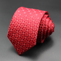 Fashion Casual Blue Red Yellow Floral Polka Dot Necktie For Men Business Gift Wedding formal Neck Ties Accessories