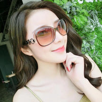 COOYOUNG Fashion Vintage Round Female Sun Glasses Women Brand Designer Cheap Oval Ladies Sunglasses Eyewear UV400