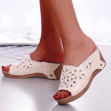 Sandals Shoes Women Summer Comfortable Women Shoe Slides Shoes Woman Wedge Walking Shoes Party Female Footwear Slippers Woman
