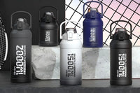 Thermos Water Bottle With Straw Handle Cup 316 Stainless Steel Flask Large Capacity Vacuum Insulated Tumbler