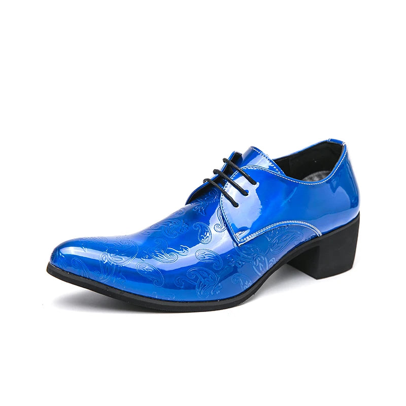 Hot Selling Gold Men's Chelsea Shoes Europe America Pointed Dress Shoes Trendy New Men's Formal Shoes Parties Free Delivery