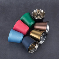 Stainless Steel Espresso Cups Double Wall Insulated Cups Demitasse Cups Coffee Cup For Drinking Coffee, Gift for Him Thermo Cup