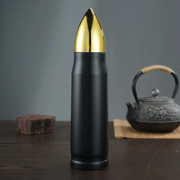 Stainless Steel Bullet Water Bottle 17oz Double Wall Vacuum Insulated Thermos Coffee Mug Insulated Flask for Hiking Traveling