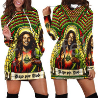 Tessffel NewFashion Country Reggae Jamaica Lion Emblem Retro Tattoo 3DPrint Pullover Sexy Women Hoodie Dress Funny Casual A1