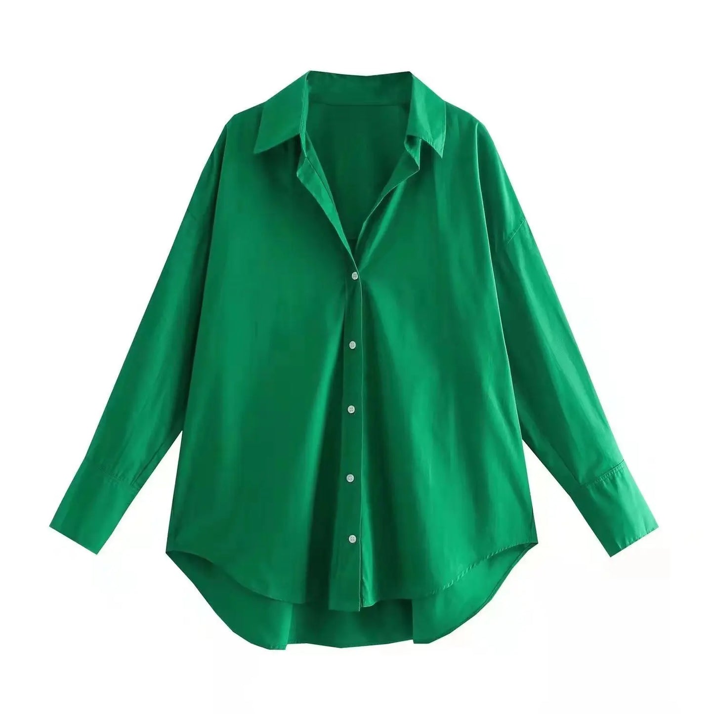 Women Shirt Multicolour Button Up Shirt Women Summer Long Sleeve Top Female Streetwear Oversize Shirts And Blouses