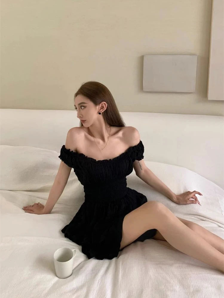 skims corset mini dress Skims corset dress black (the short one) : r/SKIMSbyKKW