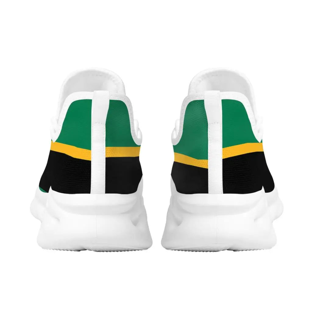 Summer Comfortable Mesh Sneakers Creative Jamaica Flag Design Women Running Shoes Student Hiking Walking Shoes Gift Footwear