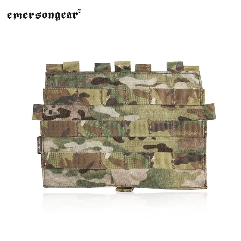 Emersongear Tactical Front MOLLE Panel For Detachable Modular Pouch Plate Bag For AVS JPC Vest Plate Carrier Airsoft Hunting