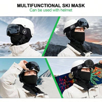Balaclava Ski Mask Full Face Cover For Men And Women Breathable Full Face Mask For Skiing Outdoor Sports