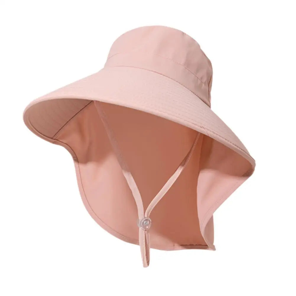 Outdoor Sun Bucket Hat for Women Girls Wide Brim Sun Hat Women Anti-UV Protection Hiking Fisherman Cap Neck Protection Sun Visor