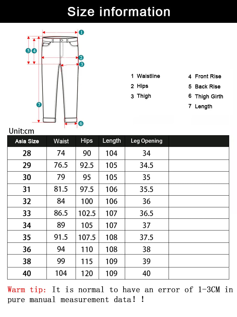 Men's Denim Jeans Thin Summer Straight Business Soft Fashion New High Quality Pants New Arrivals Dropship OL Work Trousers