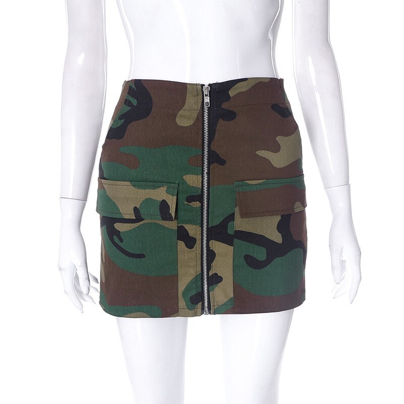 Cargo Mini Skirts Camo Camouflage Short Micro Army Green 2022 Hot Girls Summer Fashion New Arrivals Y2K 90s Streetwear