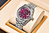 2025 New PAGANI DESIGN Luxury Men Mechanical Watches Rose Gold Automatic Watch For Men AR Sapphire Mirror Sports Clock Man Gifts