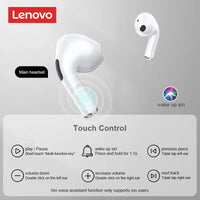 Lenovo LP40 Earphones TWS Wireless Bluetooth 5.0 Earbuds Bass Touch Control Stereo Noise Reduction Long Standby 230mAH