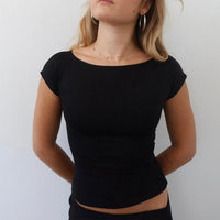 Fashion Front Cutout Tops for Women Bow Tie Up Tee Shirt Summer Short Sleeve Crewneck Backless Sexy Blouse Y2K Streetwear