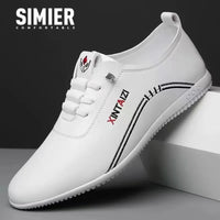 Leather Shoes for Men Fashion Soft Sole Men Loafers Comfortable Lightweight Walking Shoes Men Flats Moccasins Zapatillas Hombre