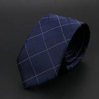 New Men Ties Solid Color Stripe Print Floral 6cm Jacquard Business Neckties Narrow Skinny Tie Wedding Prom Daily Wear Accessory