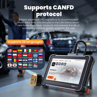 THINKCAR THINKSCAN 672 Professional Car Diagnostic Tool CANFD Bi-directional 28 Reset IMMO Full System Free Auto Obd2 Scanners