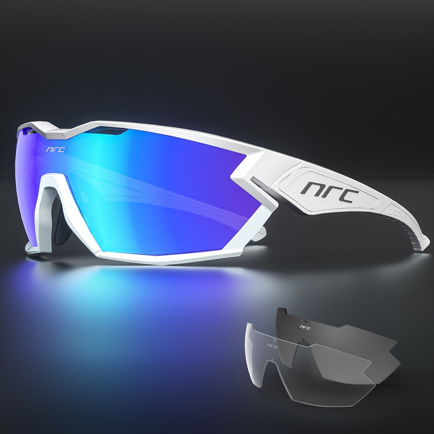 2023 NRC P-Ride Photochromic Cycling Glasses man Mountain Bike Bicycle Sport Cycling Sunglasses