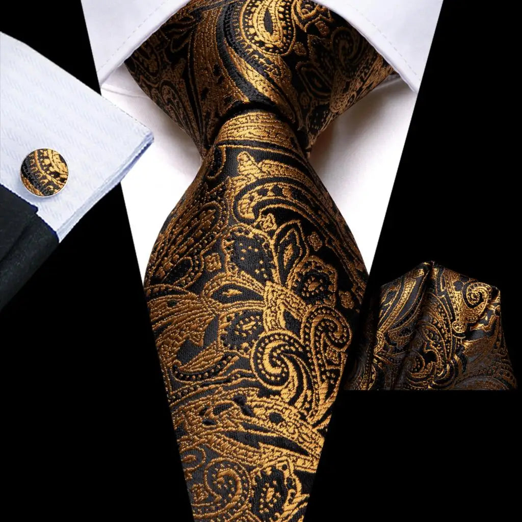Hi-Tie Blue Business Solid 100% Silk Men's Tie NeckTie 8.5cm Ties for Men Formal Luxury Wedding High Quality Gravata