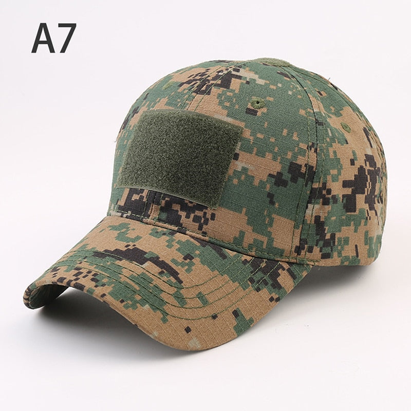 1PCS Military Baseball Caps Camouflage Tactical Army Soldier Combat Paintball Sun Hats