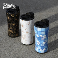 380ml Insulated Coffee Mug Stainless Steel Tumbler Water Thermos Vacuum Flask Mini Water Bottle Portable Travel Mug Thermal Cup