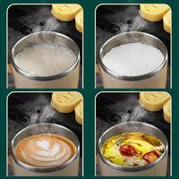 Coffee Mugs Stainless Steel Cup Anti-scalding Double-layer For Children Insulated Cup Milk Tea Water Bottle Shatterproof