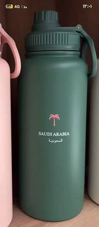 LOGO stainless steel insulated cup portable vacuum sports kettle outdoor large capacity hiking kettle space kettle insulated cup