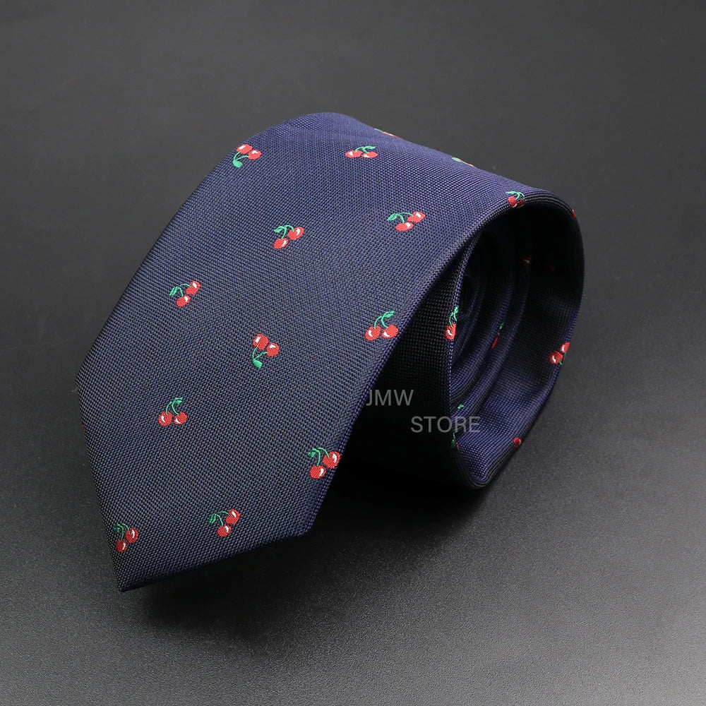 New Design Wedding Men Tie Green Wine Red Paisley Flower Animal Neckties Men Business Dropshipping Groom Collar Accessories Gift