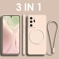 3 IN 1 For Funda Samsung Galaxy Note 20 Note20 Ultra 10 Plus 20Ultra 10Plus Case Cover Magnetic