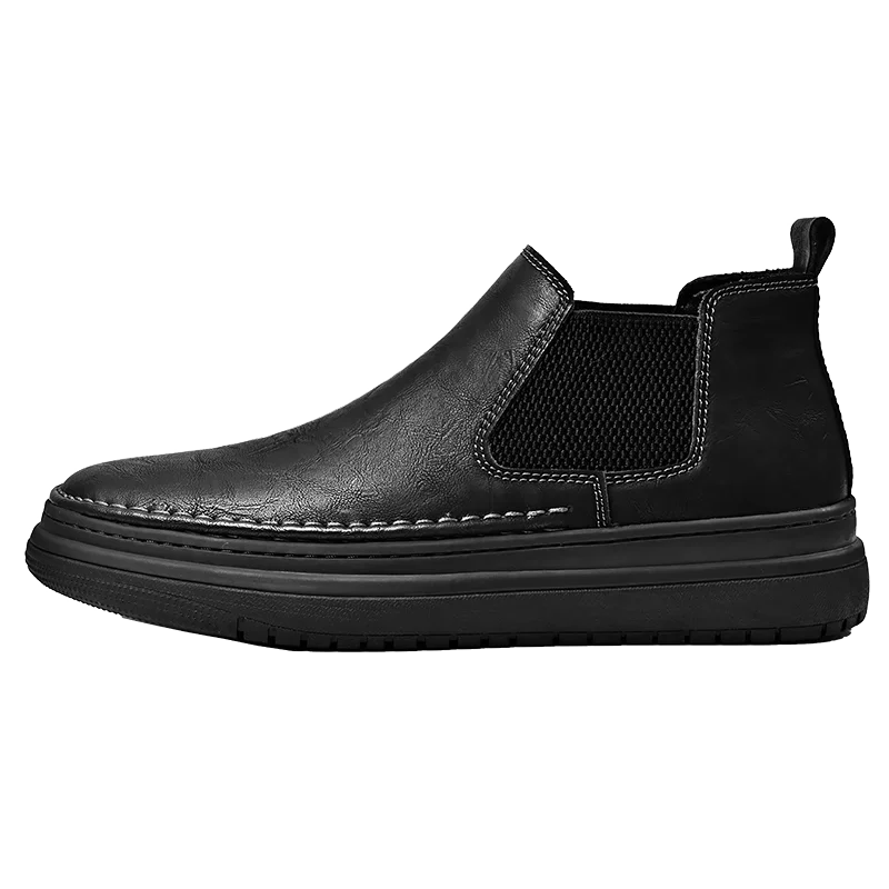 High Boots Men Working Shoes Men's Safety Shoe Mens Ankle Boots Leather Casual Sneakers Dress Booty Man Free Delivery Shoes Work