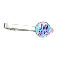 2022 New Steampunk Jehovah's Witnesses Tie Clip JW.ORG High Quality Clip Round Hand Craft Jewelry Glass Cabochon Clips