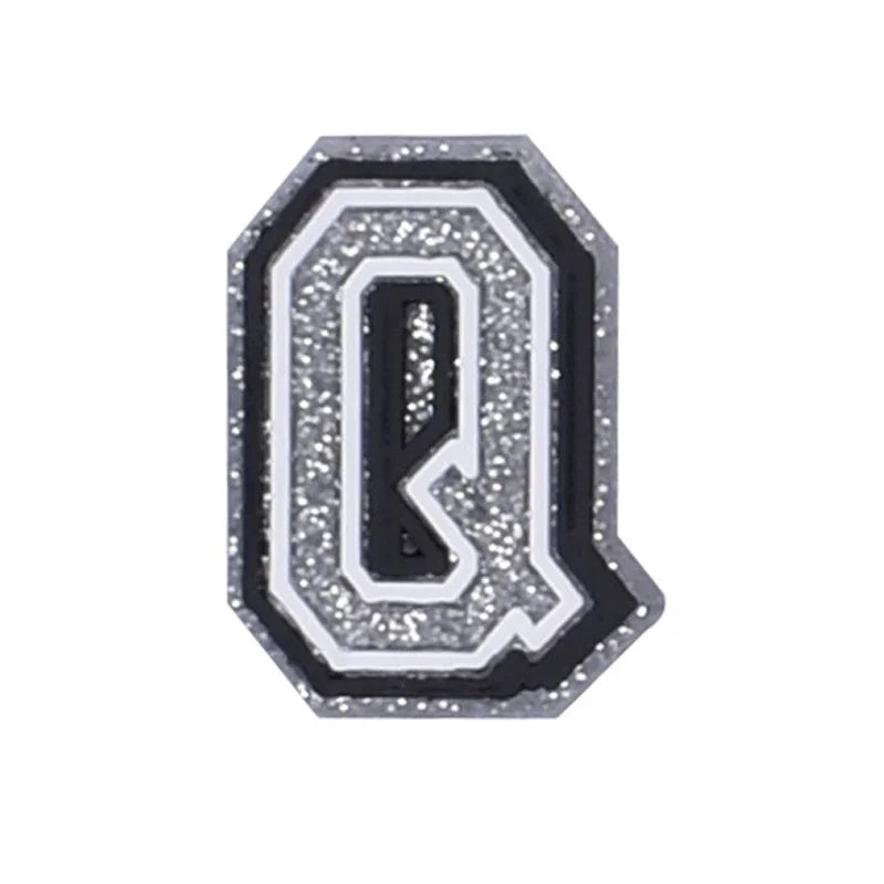 Hot Sale 1Pcs Letter Shoe Charms Decorations for Crocs Accessories Alphabet Pins Women Xmas Party Favors Gifts