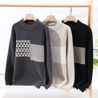 New Winter Cashmere Sweater Men Clothing Top Quality Male Pullover Sweaters Keep Warm Pull Homme Fashion Mens Christmas Jumper