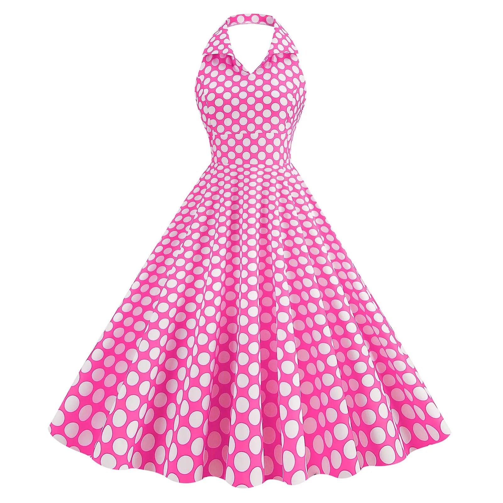 Women'S Elegant Vintage Rockabilly Dress For Women 1950s Style Polka D Mega Mart Center Women'S Elegant Vintage Rockabilly Dress For Women 1950s Style Polka D Mega Mart Center