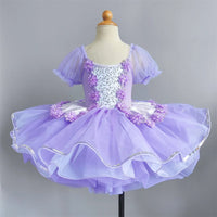 Summer Children Ballet Dress Baby Ballerine Dance Costumes Kids Dresses Tutu Girl Ballet Leotards Vestidos Party Girls Clothing