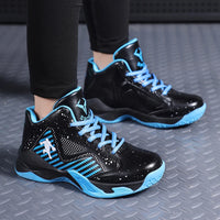 Youth Basketball Shoes Outdoor Non slip Durable Sports Shoes Boys Spring and Autumn Fashion Trend Leather Sneaker