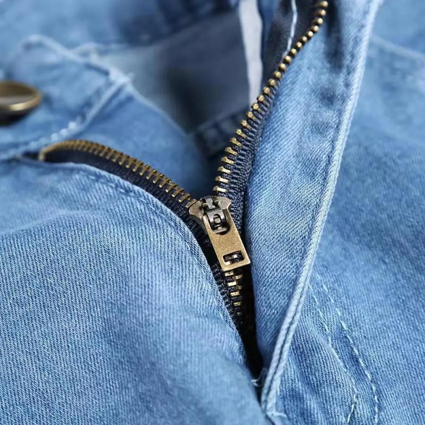 Mens Jeans Denim Distressed S 3xl Elastic Slim Fashion Men'S Pants Fashion Street Style Ripped Skinny Jeans