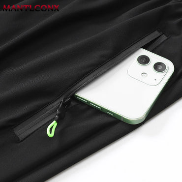 Summer Men's Sport Shorts Cool Sportswear Running Shorts Casual Bottoms Gym Fitness Training Jogging Short Pants Men Black Gray