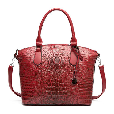 Large Capacity Crocodile Pattern Handbags Luxury Brand Women Handbags Designer Tote Bag Vintage Ladies Shoulder Messenger Bags